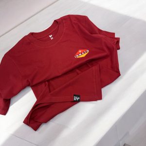 Remera Inmato OverZise Bordo   ( Estampada )