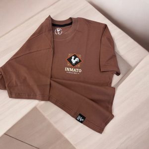 Remera Inmato OverZise Marrón ( Estampada )