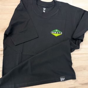 Remera Inmato OverZise Negra ( Estampada )